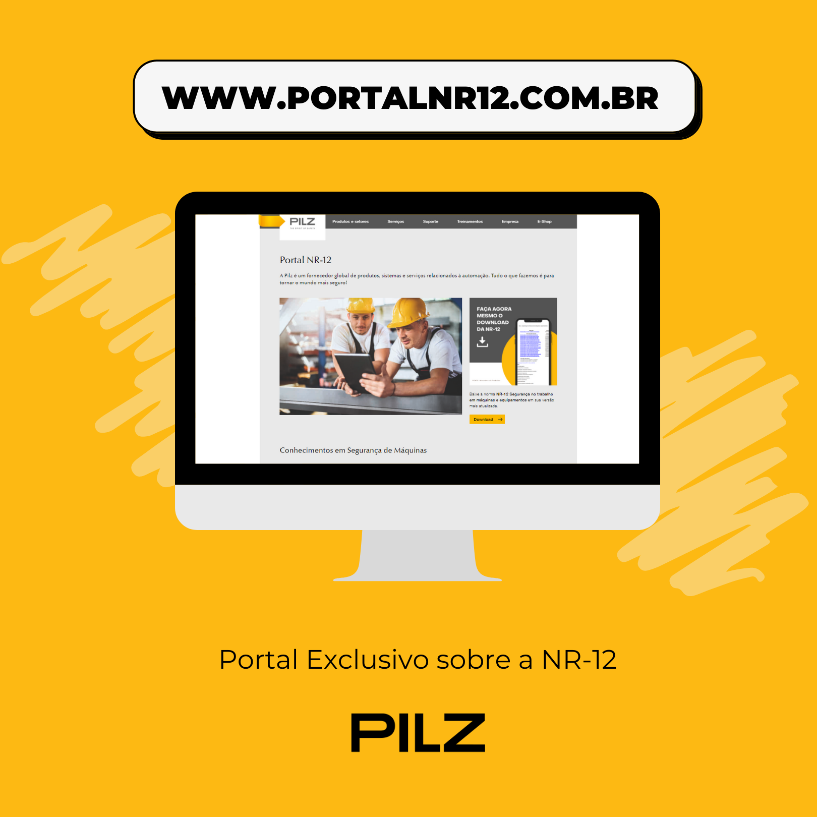 Pilz do Brasil lança o Portal NR-12 – segurança no trabalho em máquinas e equipamentos