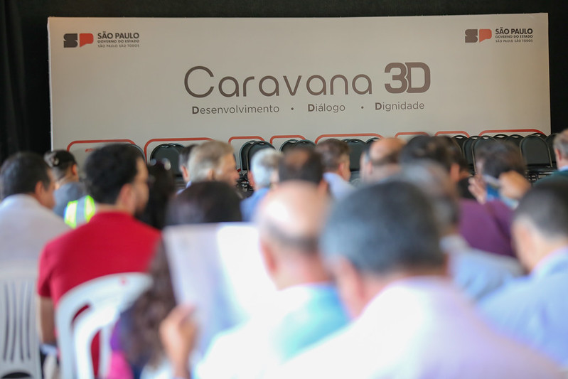 Caravana 3D: Governo de SP anuncia R$ 65 milhões em convênios com prefeituras da região de Itapeva