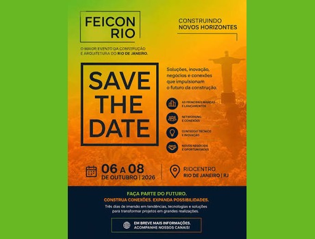 Feicon Rio chega a um mercado de construção que movimenta R$ 25 bilhões por ano