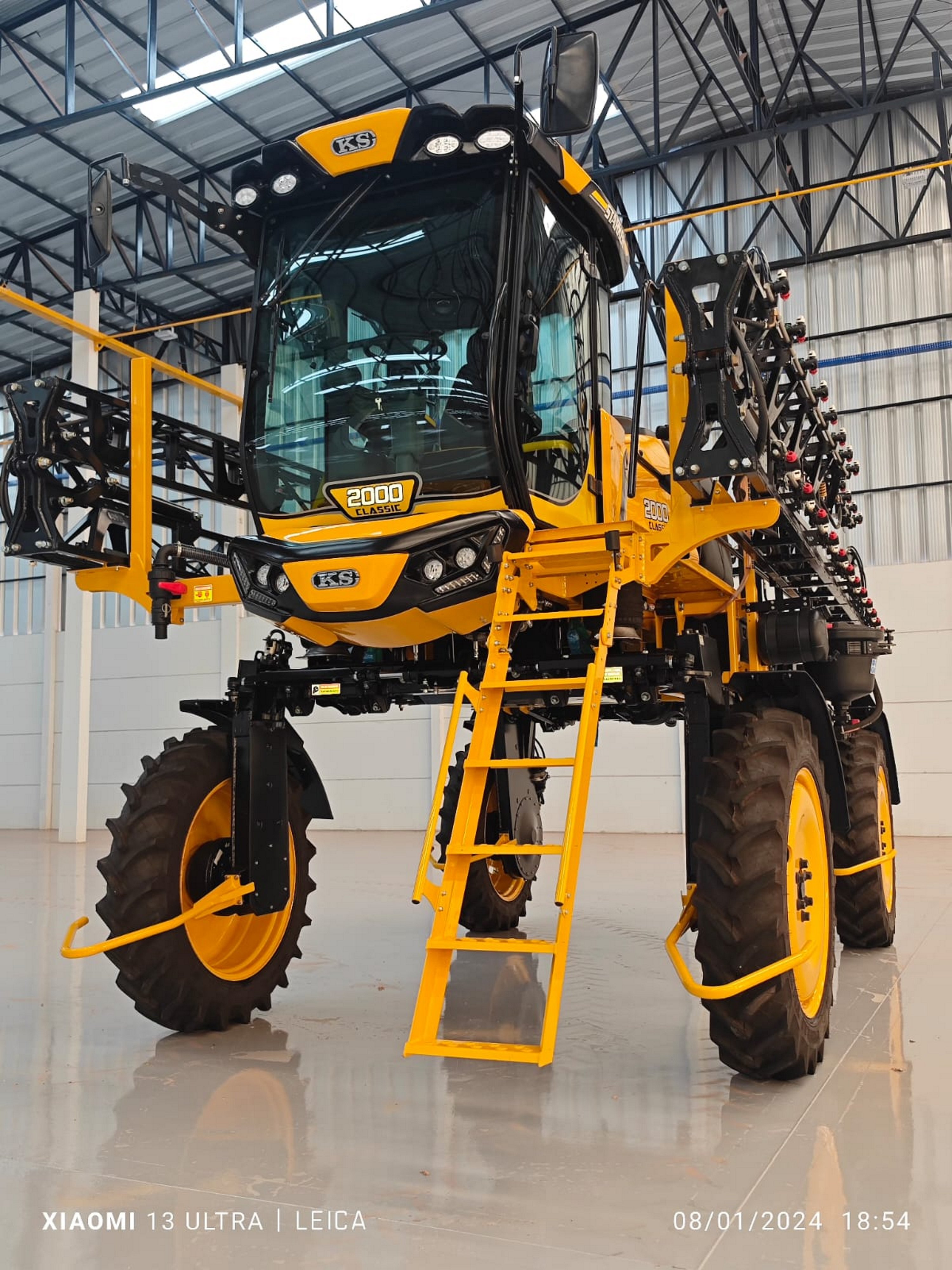 KS Pulverizadores lança primeiro pulverizador agrícola brasileiro equipado com transmissão Allison totalmente automática