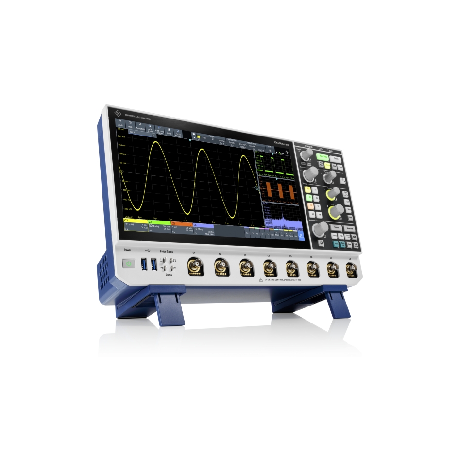 Rohde & Schwarz lança osciloscópios compactos MXO 3 com 4 e 8 canais