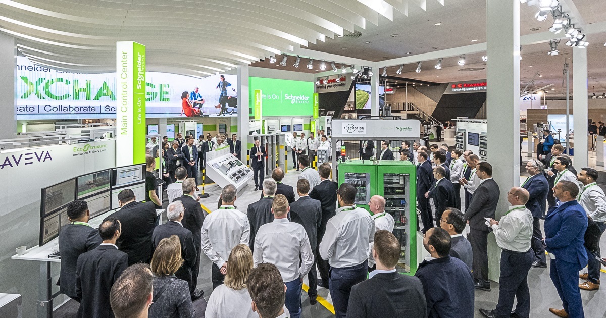 Schneider Electric apresentou soluções para a indústria na Hannover Messe 2019