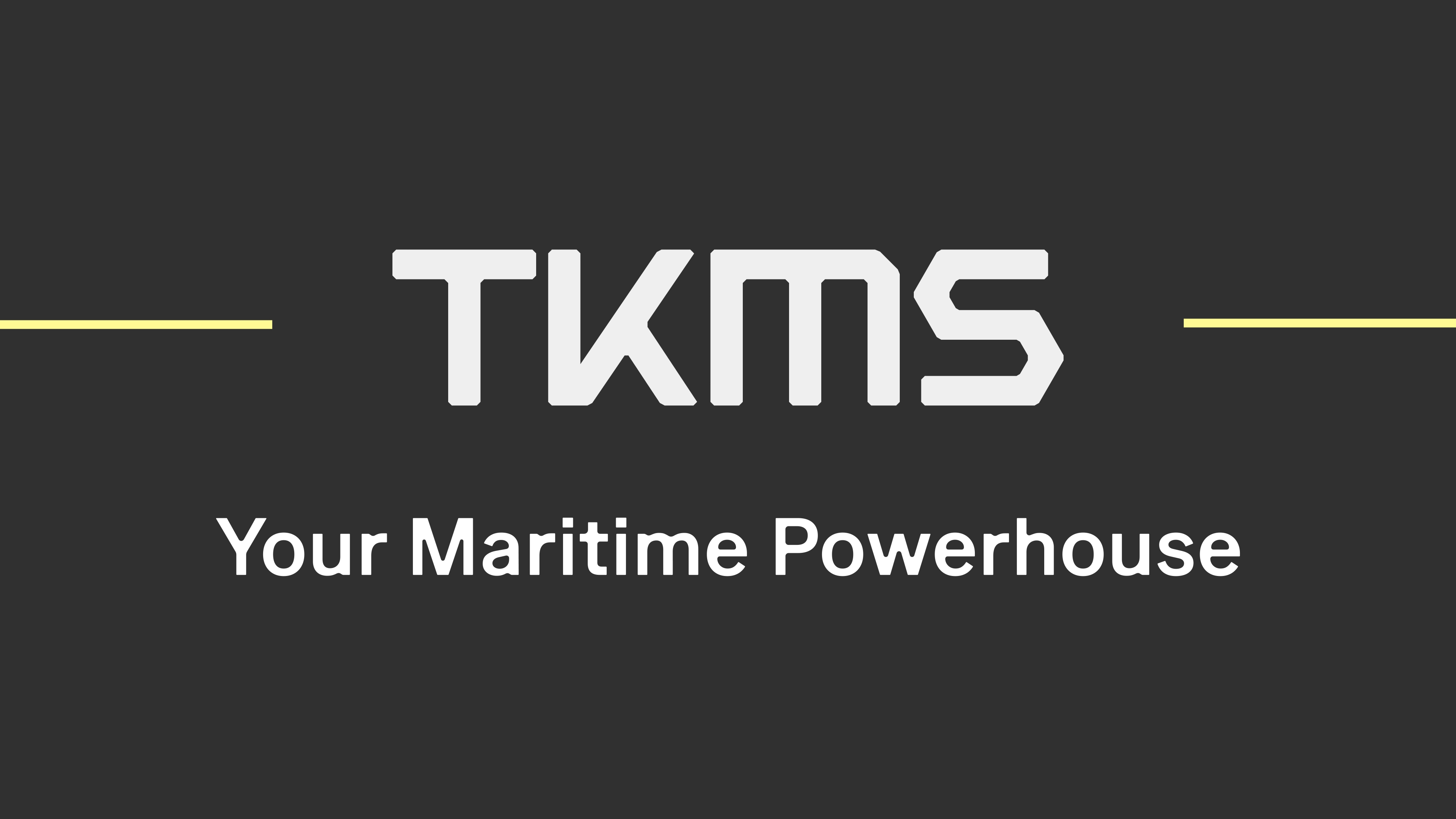 Hyssenkrupp Marine Systems agora é TKMS: nova marca, novo slogan e nova fase