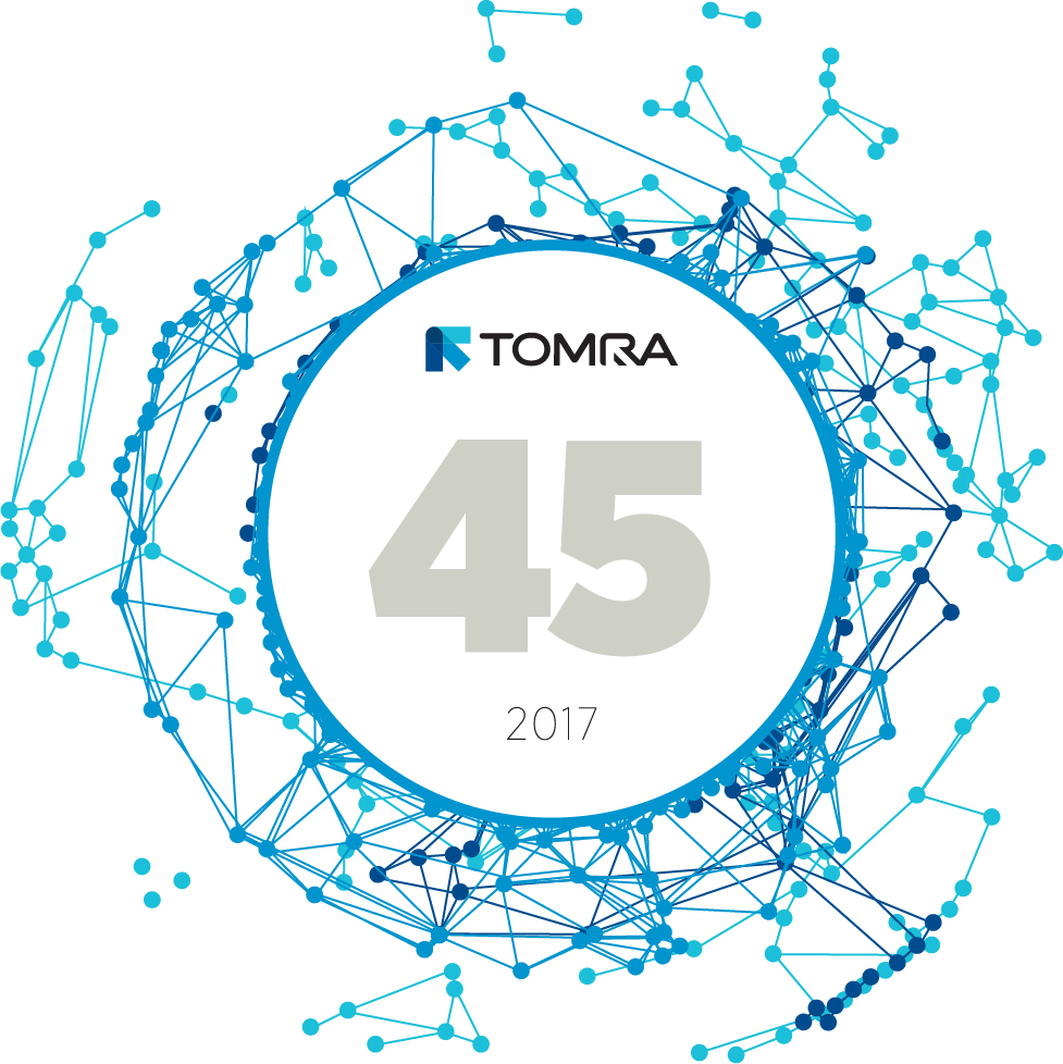 TOMRA celebra o 45º aniversário depois de um ano de resultados recordes