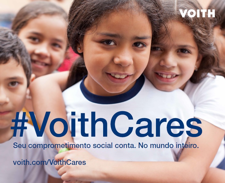 Voith apoia 50 projetos sociais em todo o mundo