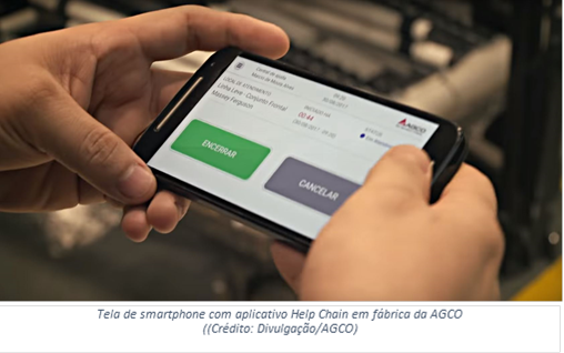 AGCO e startup gaúcha criam aplicativo para solução de comunicação em manufatura