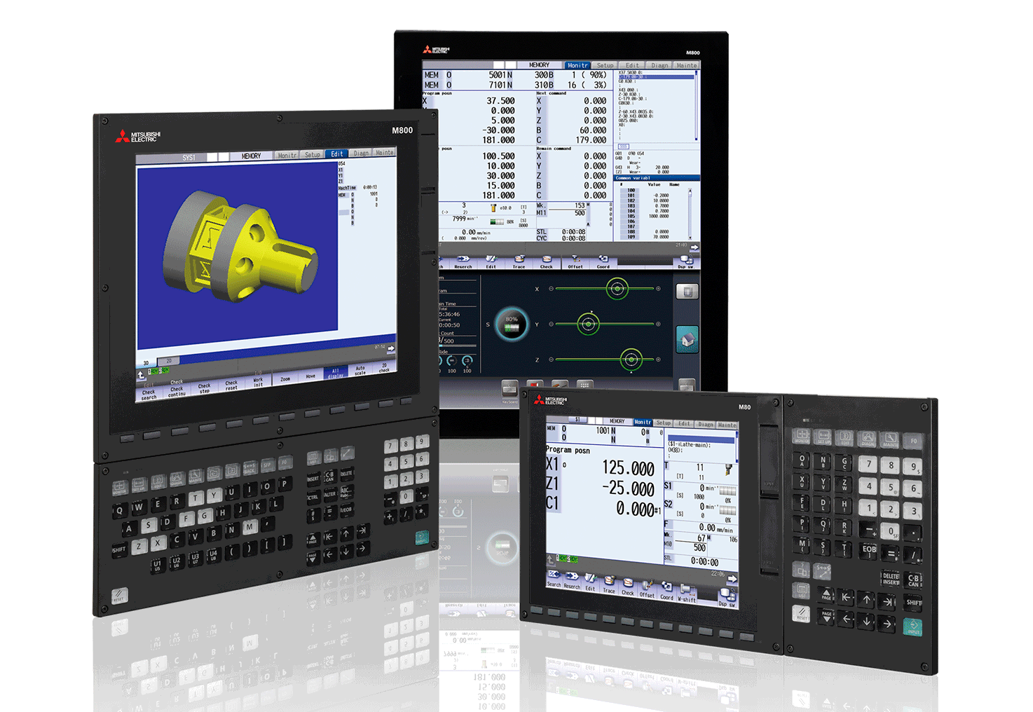 Mitsubishi Electric realiza backup de dados em máquinas com CNC