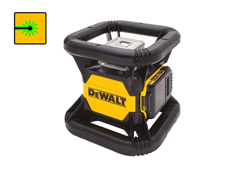 DEWALT lança o exclusivo nível a laser rotativo a bateria