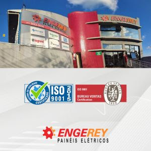  Engerey Painéis Elétricos passa por auditoria e recebe aprovação para manutenção do selo ISO 9001
