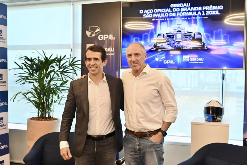 Gerdau leva aço reciclável para o Grande Prêmio de São Paulo de Fórmula 1