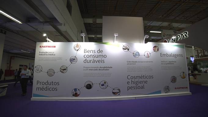 Eastman marca presença na Feiplastic 2019