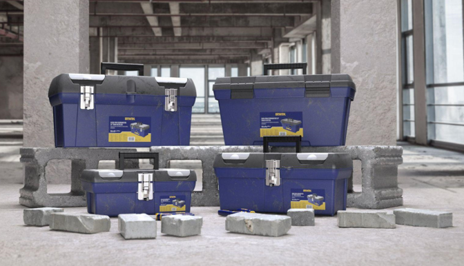 IRWIN amplia linha de caixas de armazenamento para facilitar o dia a dia dos profissionais da construção