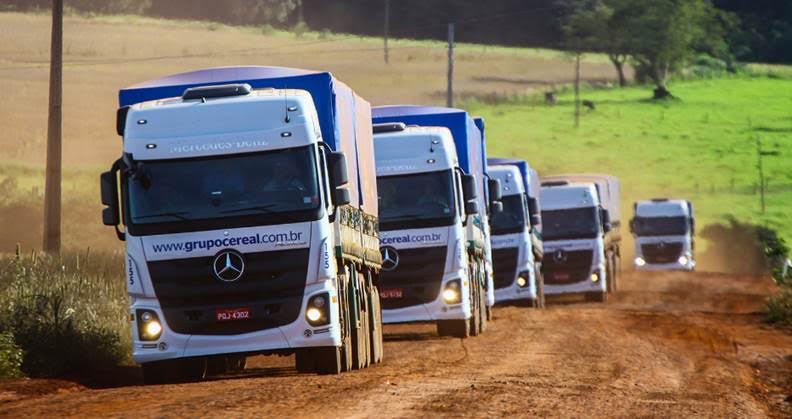 Actros Mercedes-Benz é o caminhão mais preparado  para o transporte de grãos na safra recorde brasileira