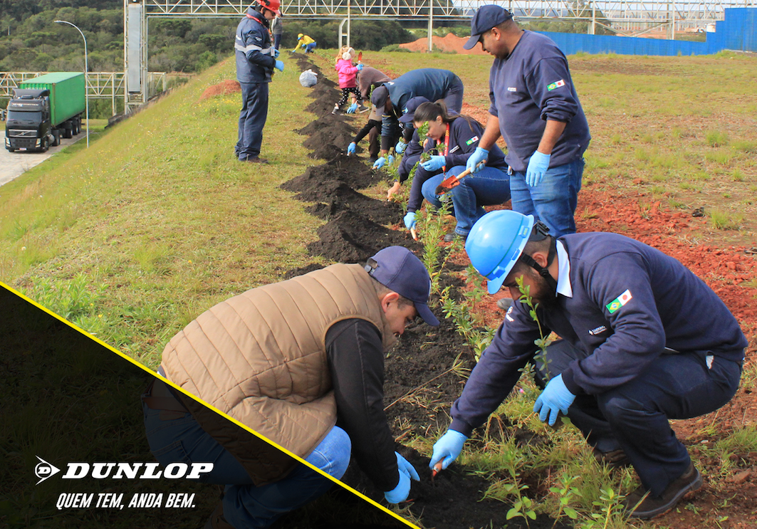 Dunlop amplia reciclagem de resíduos e avança em eficiência ambiental no Brasil
