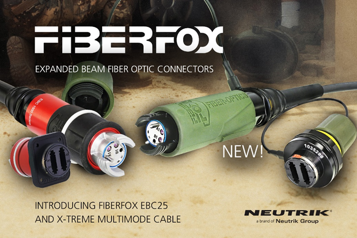Neutrik Americas amplia linhas de conectores de feixe expandido Fiberfox e de cabeamentos XTREME