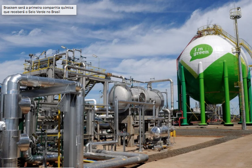Braskem será a primeira companhia a receber a certificação Selo Verde Brasil para o portfólio I’m green™ bio-based 