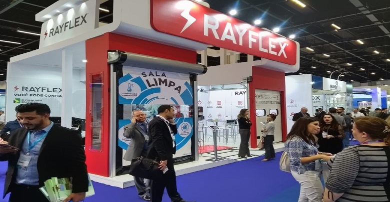 Rayflex leva soluções para salas limpas na FCE Cosmetique 2019