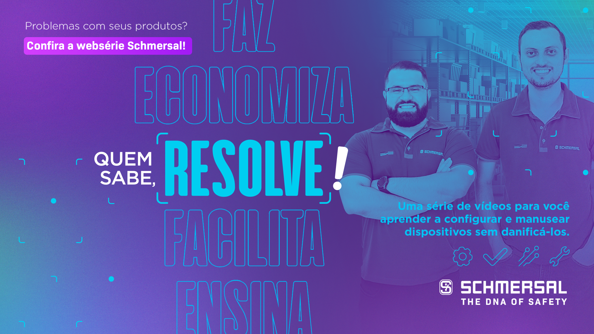 Schmersal promove websérie sobre manuseio, configuração e reparo de produtos de segurança